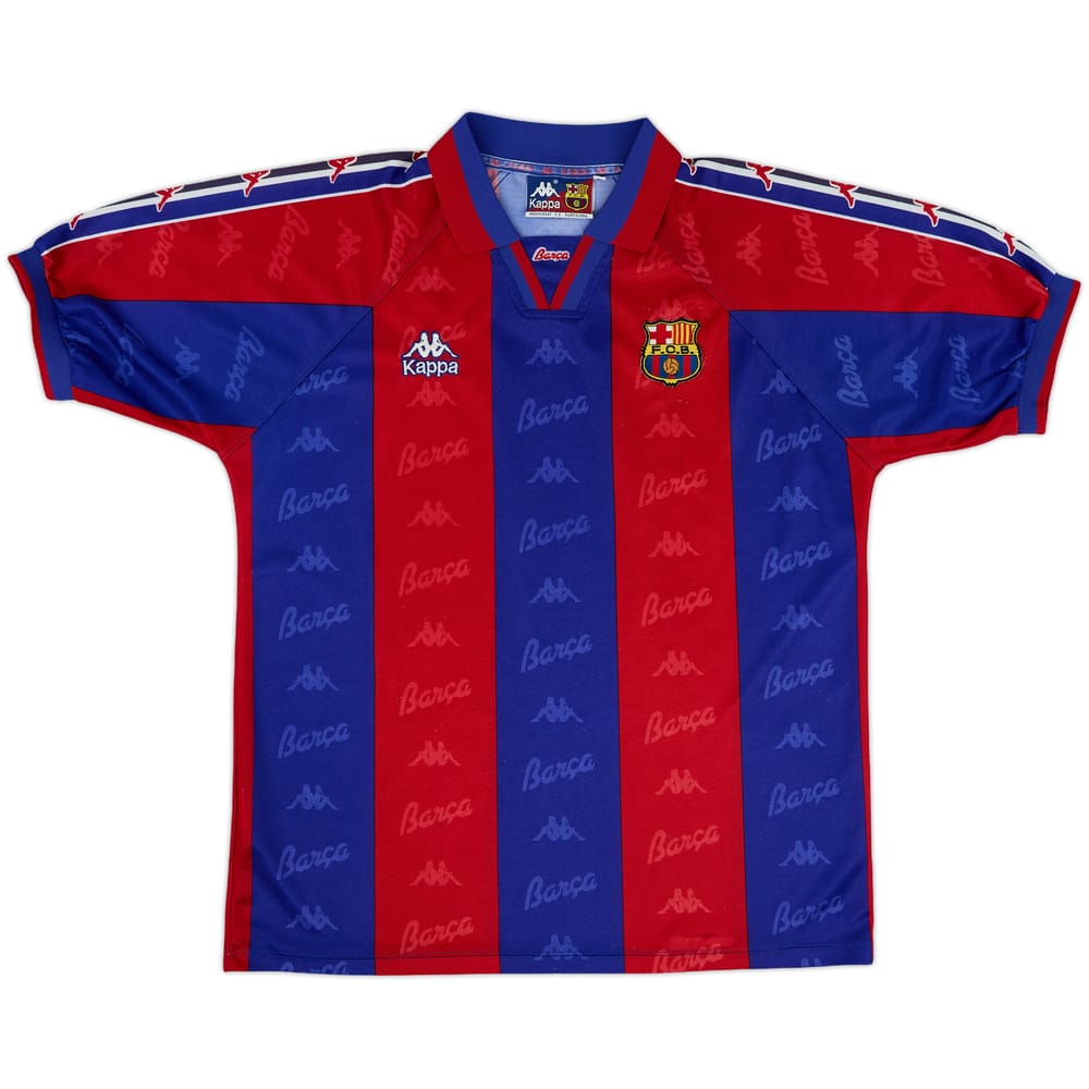 1995-97 Barcelona Home Shirt - 9/10 - (M)