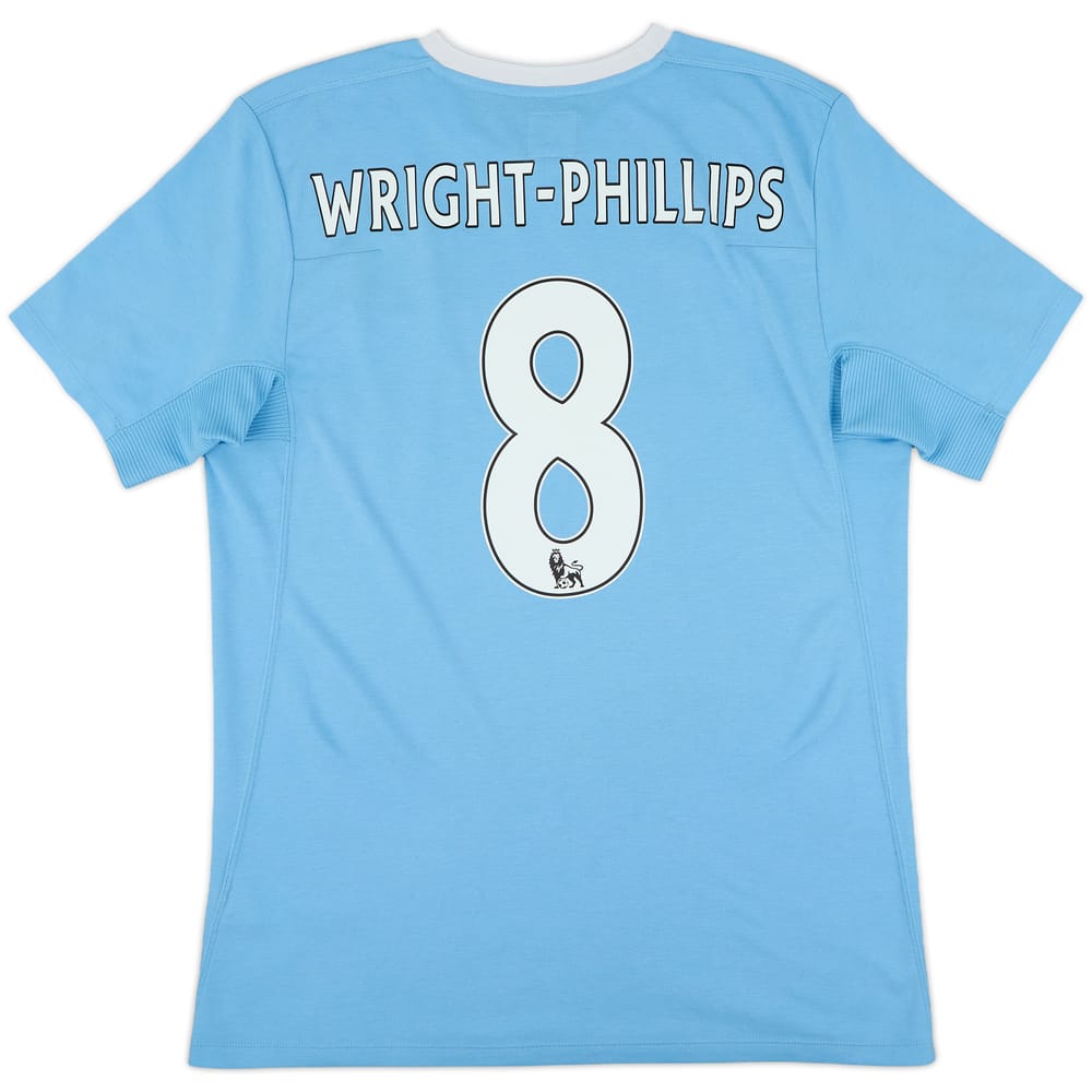 2009-10 Manchester City Home Shirt Wright-Phillips #8 - 8/10 - (S)