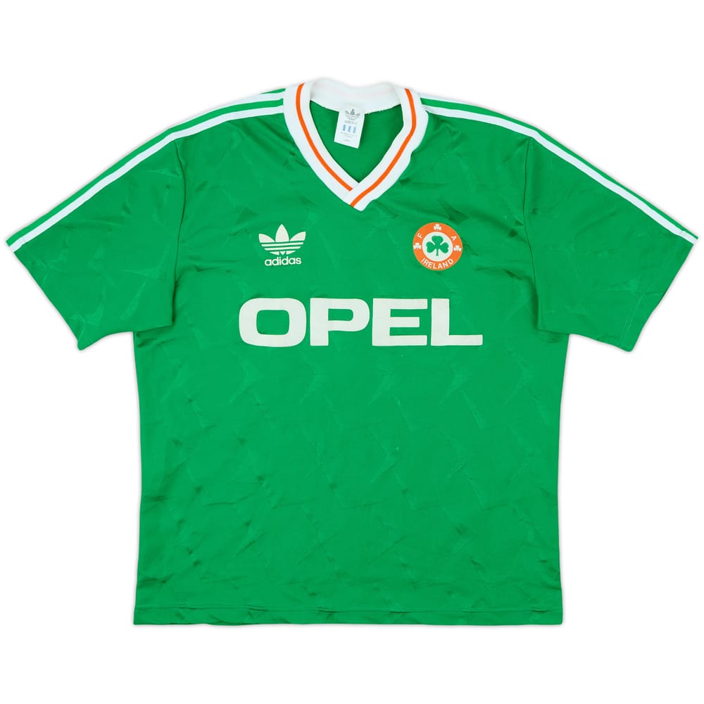 1990-92 Ireland Home Shirt - 8/10 - (L)