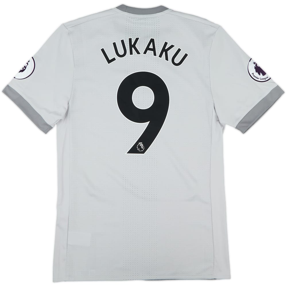 2017-18 Manchester United Authentic Third Shirt Lukaku #9 - 10/10 - (M)