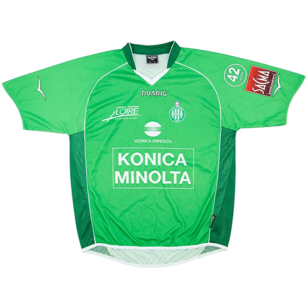 2004-05 Saint Etienne Home Shirt - 9/10 - (XL)