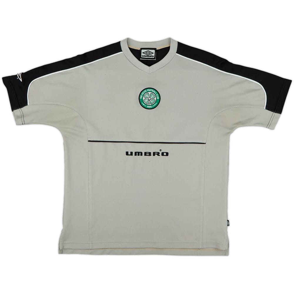 2001-02 Celtic Umbro Training Shirt - 8/10 - (L)