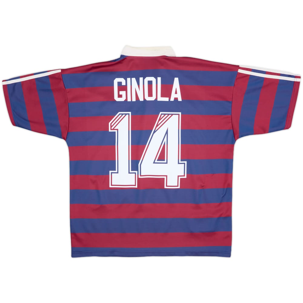 1995-96 Newcastle Away Shirt Ginola #14 - 8/10 - (L)