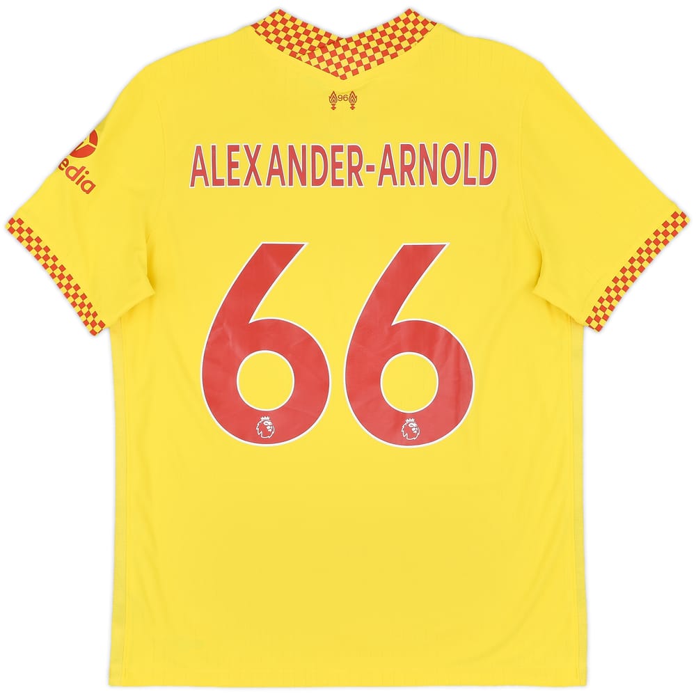 2021-22 Liverpool Authentic Third Shirt Alexander-Arnold #66 - 8/10 - (L)