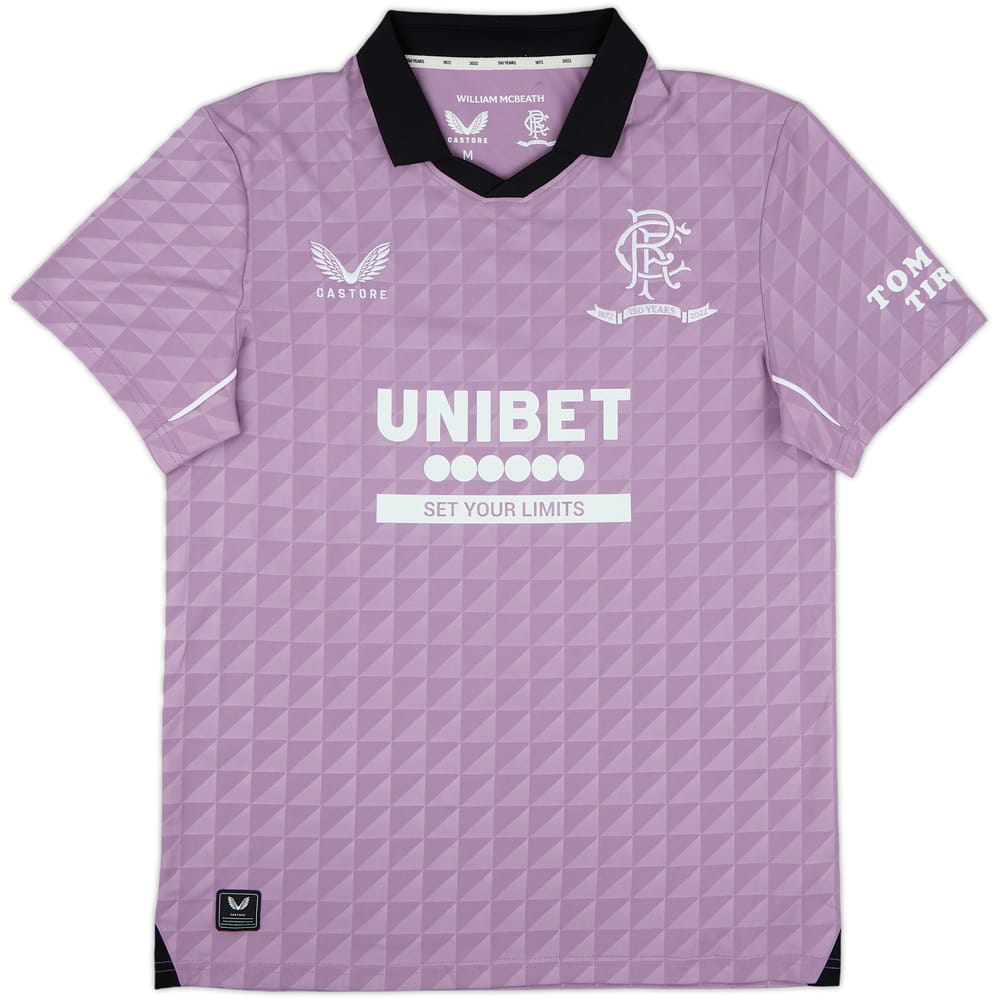 2021-22 Rangers '150 Years Anniversary' Third Shirt - 10/10 - (M)