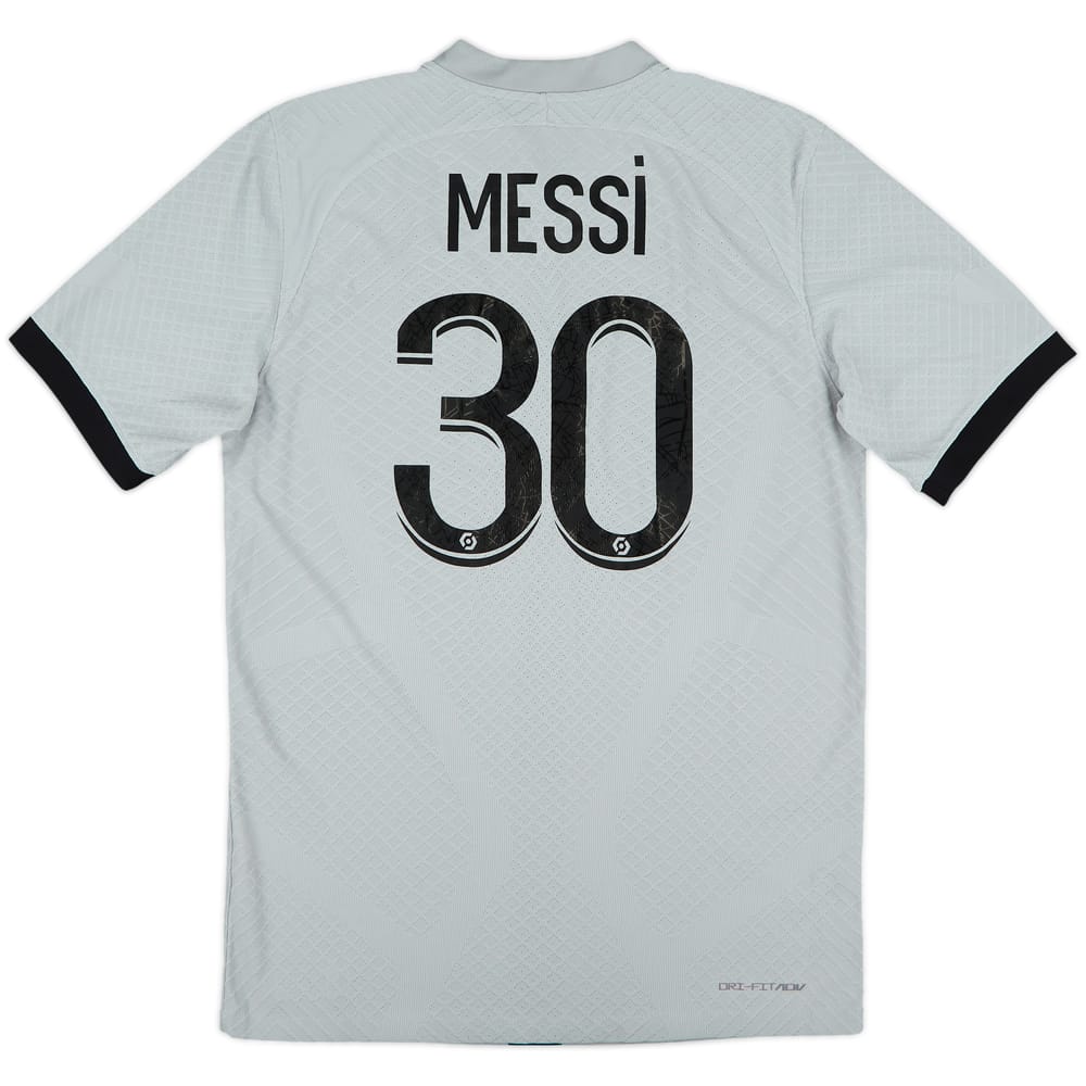 2022-23 Paris Saint-Germain Authentic Away Shirt Messi #30 - 10/10 - (S)