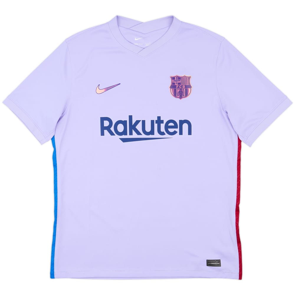 2021-22 Barcelona Away Shirt - 8/10 - (L)