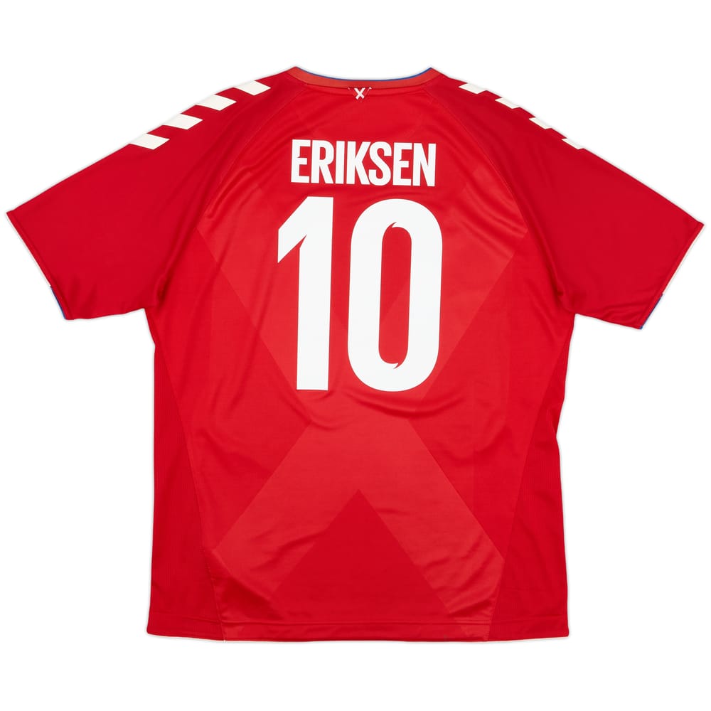 2018-19 Denmark Home Shirt Eriksen #10 - 9/10 - (XL)