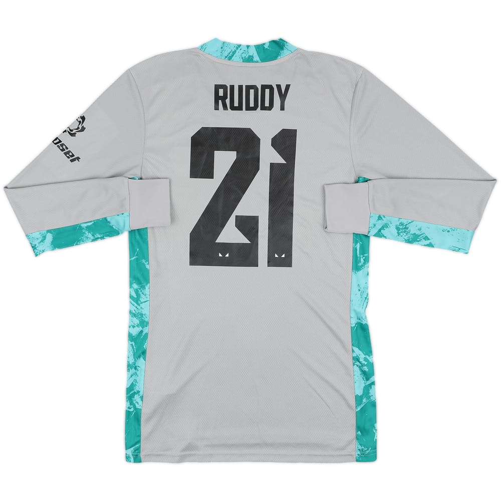 2020-21 Wolves GK Shirt Ruddy #21 - 9/10 - (S)
