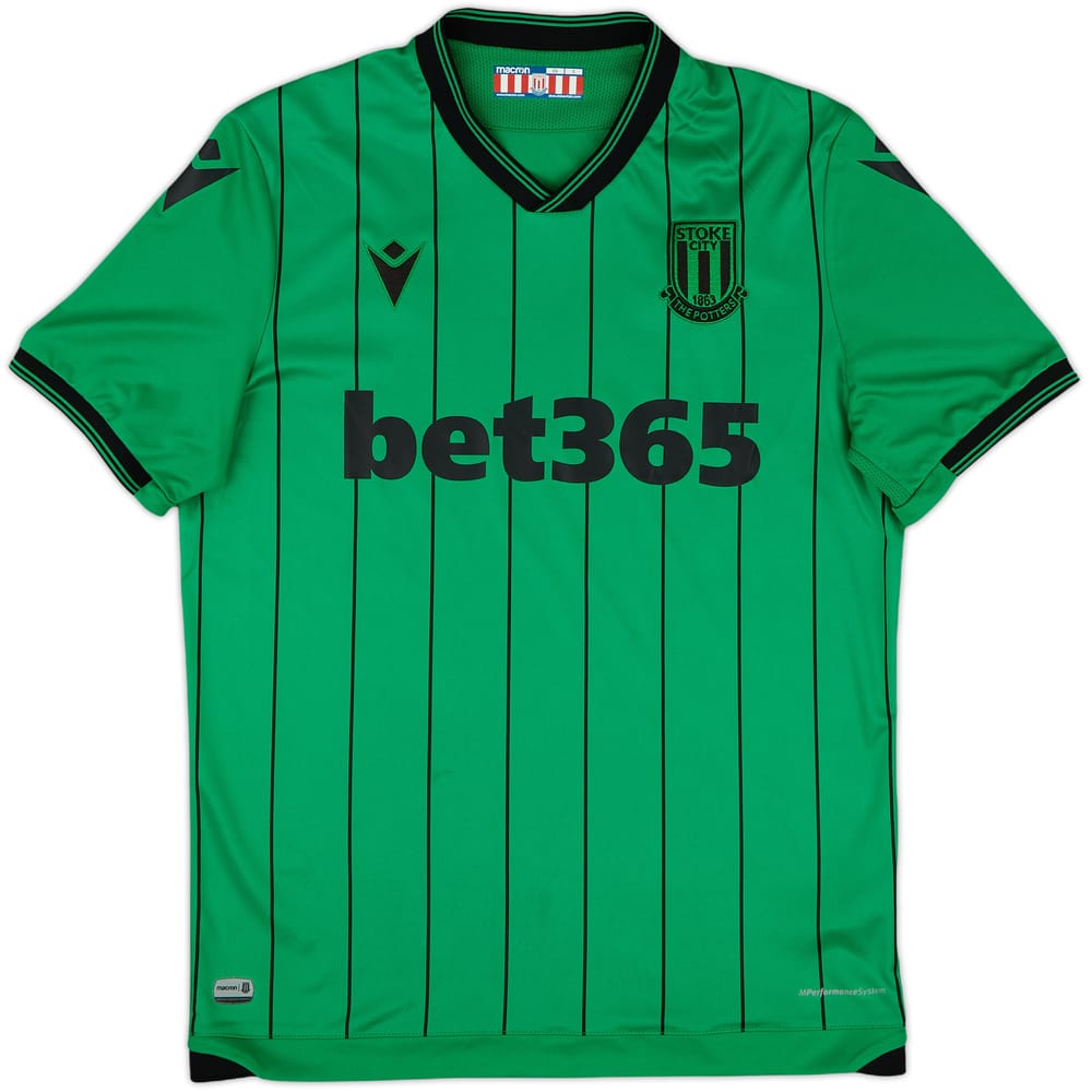 2021-22 Stoke City Away Shirt - 8/10 - (S)