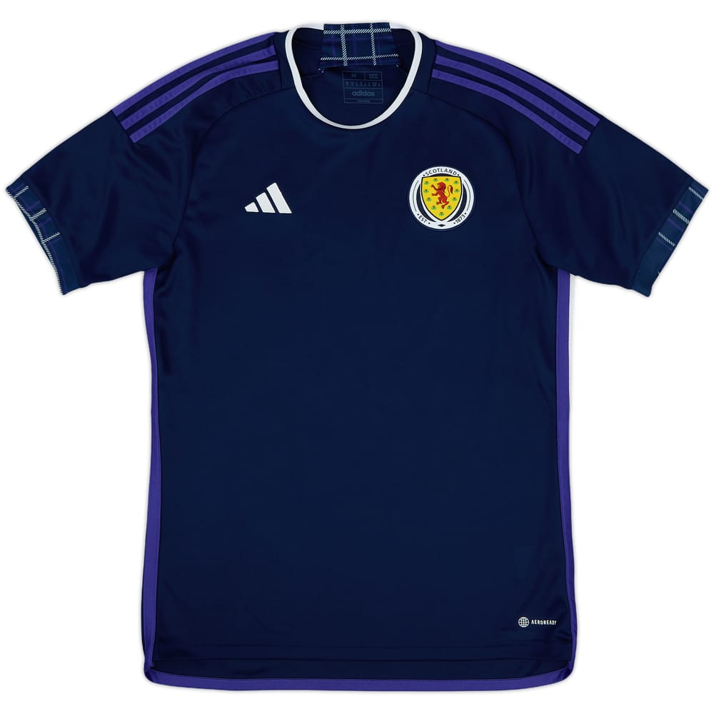 2022-23 Scotland Home Shirt - 10/10 - (M)