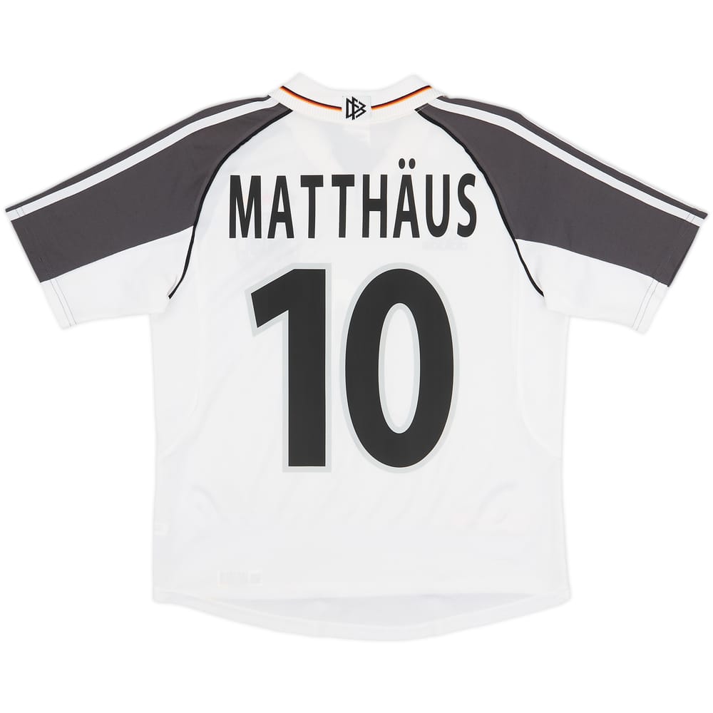 2000-02 Germany Home Shirt Matthaus #10 - 8/10 - (Y)