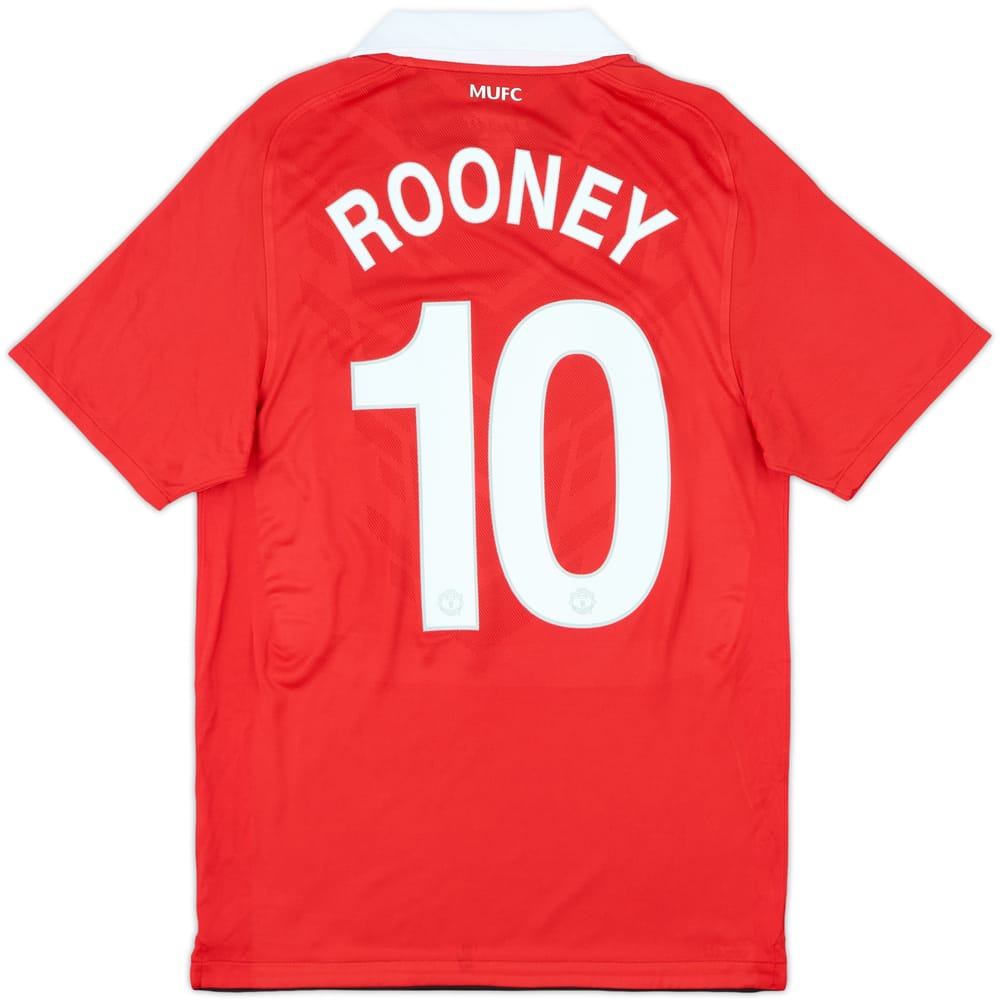 2010-11 Manchester United Home Shirt Rooney #10 (S)