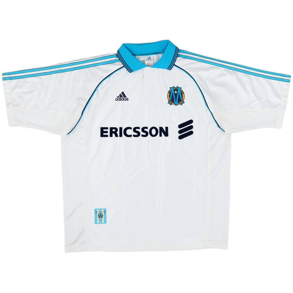 1998-99 Olympique Marseille Home Shirt - 7/10 - (XL)