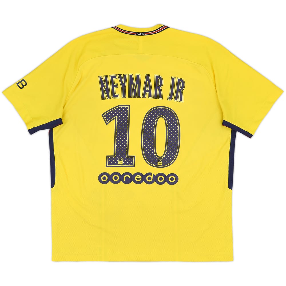 2017-18 Paris Saint-Germain Authentic Away Shirt Neymar Jr #10 - 7/10 - (XL)