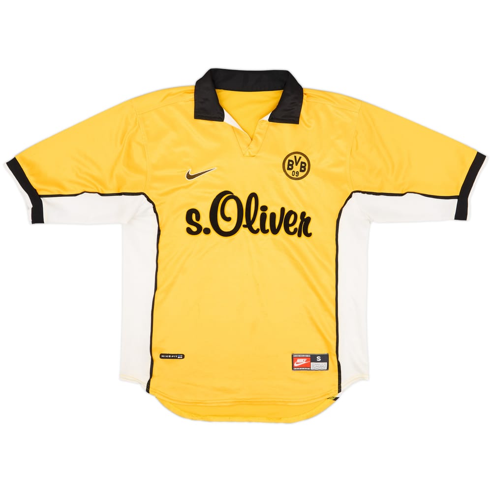 1998-00 Borussia Dortmund Home Shirt - 6/10 - (S)