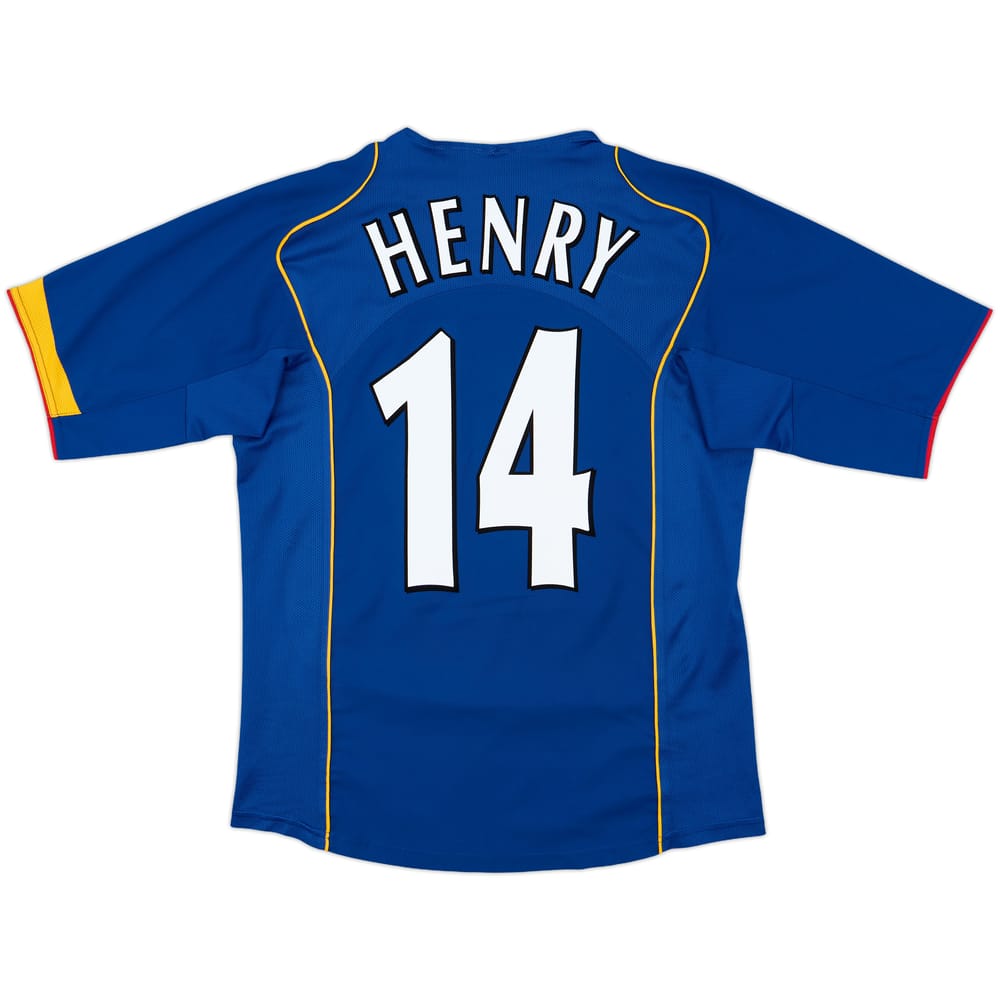 2004-06 Arsenal Away Shirt Henry #14 - 8/10 - (M)