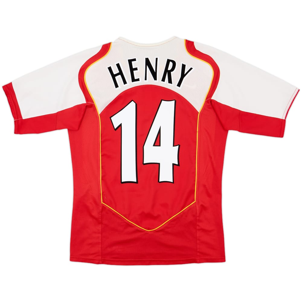 2004-05 Arsenal Home Shirt Henry #14 - 6/10 - (M)