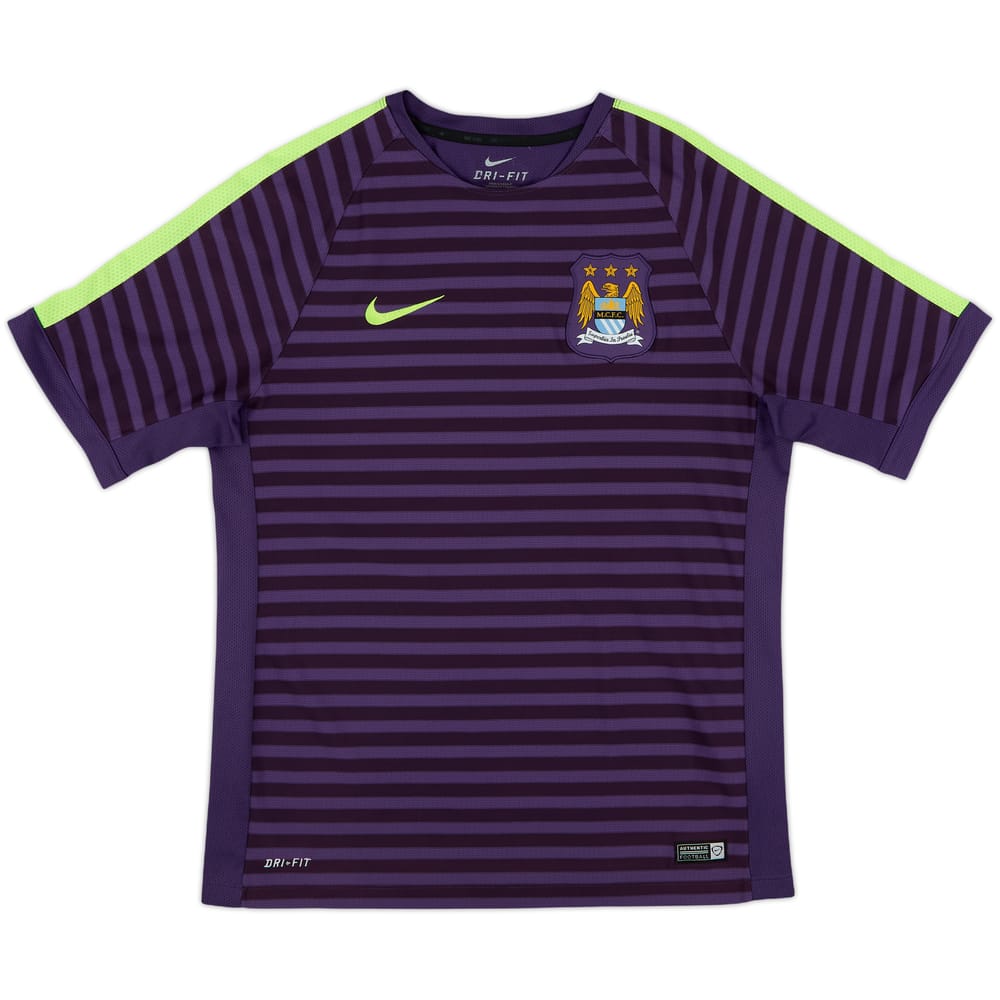 2014-15 Manchester City Nike Training Shirt - 9/10 - (L)