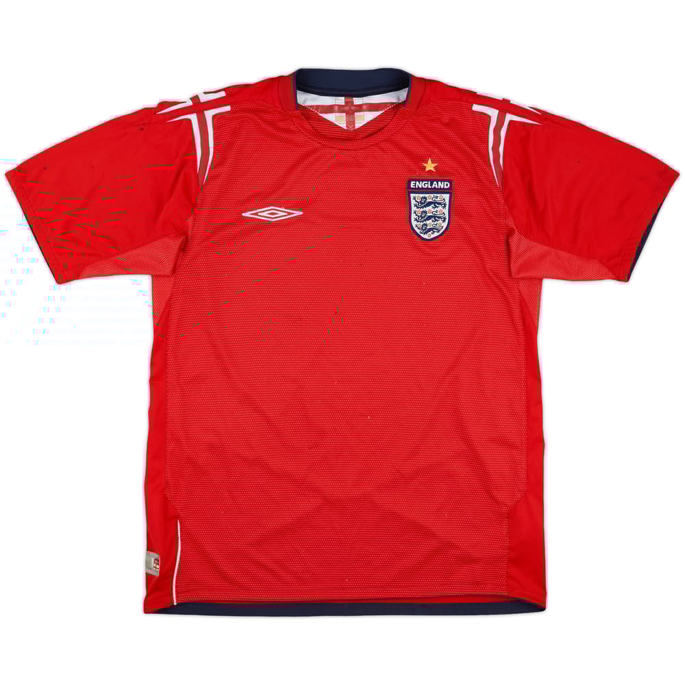 2004-06 England Away Shirt - 5/10 - (M)