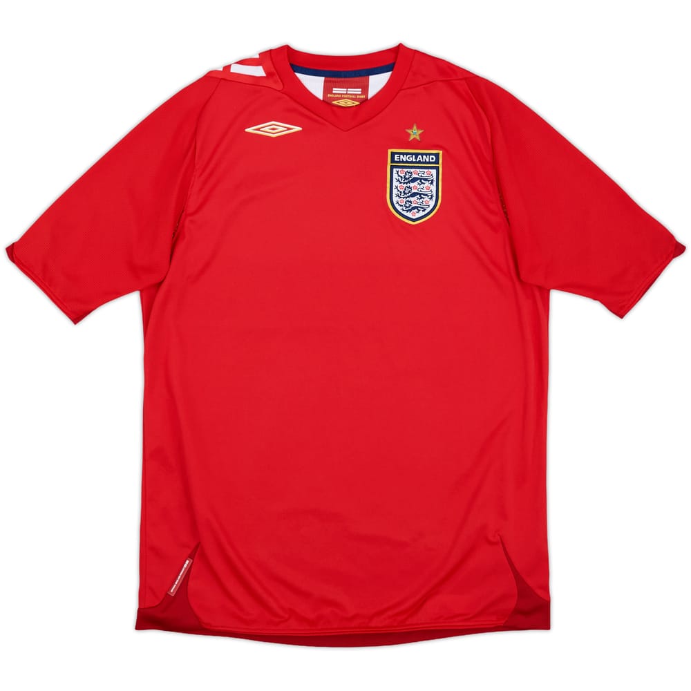 2006-08 England Away Shirt - 10/10 - (XL.Boys)