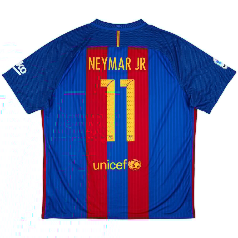 2016-17 Barcelona Home Shirt Neymar Jr #11 (XXL)