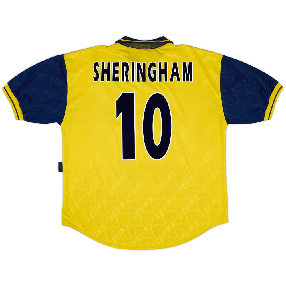 1995-97 Tottenham Third Shirt Sheringham #10 - 8/10 - (XL)