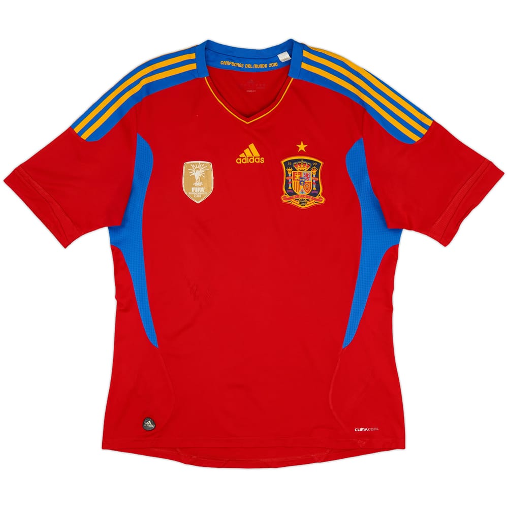 2010-11 Spain Home Shirt - 5/10 - (L)