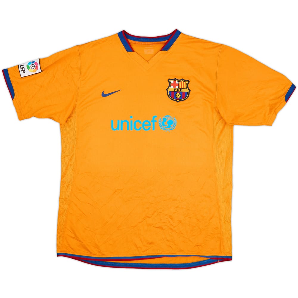 2006-08 Barcelona Away Shirt - 6/10 - (XL.Boys)