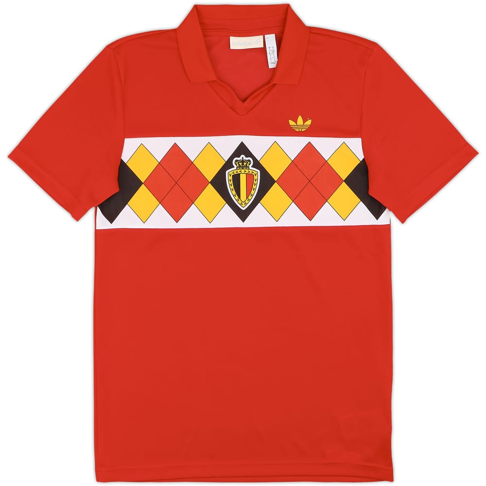 2018 Belgium adidas Originals '1984' Retro Style Shirt #16 - 9/10 - (S)