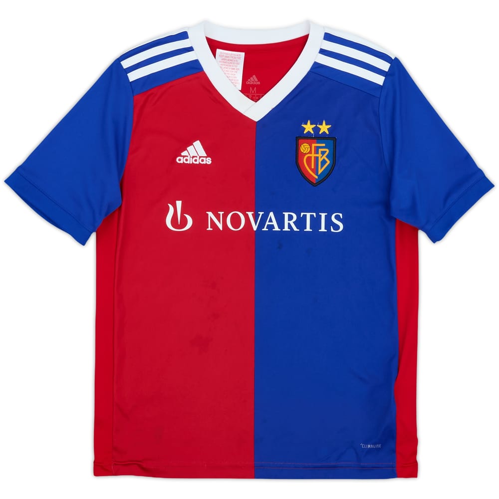 2018-19 FC Basel Home Shirt - 8/10 - (M.Boys)