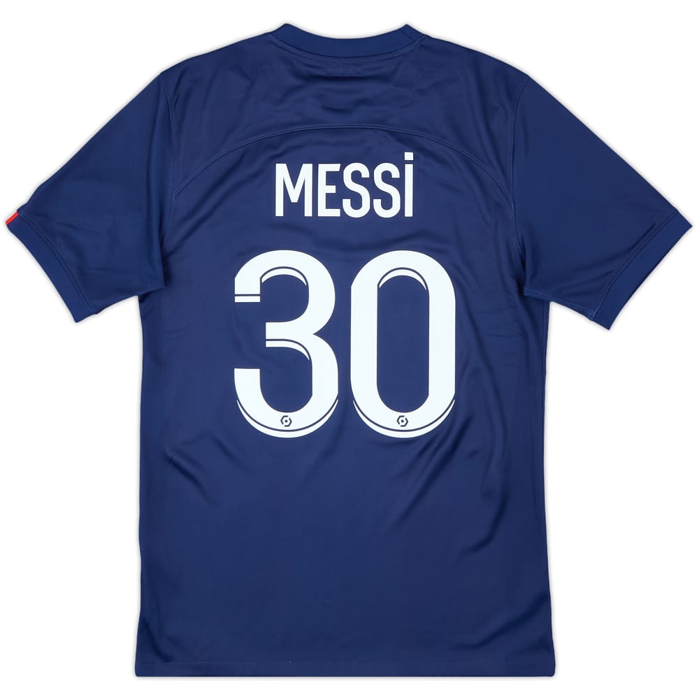 2022-23 Paris Saint-Germain Home Shirt Messi #30 - 9/10 - (S)