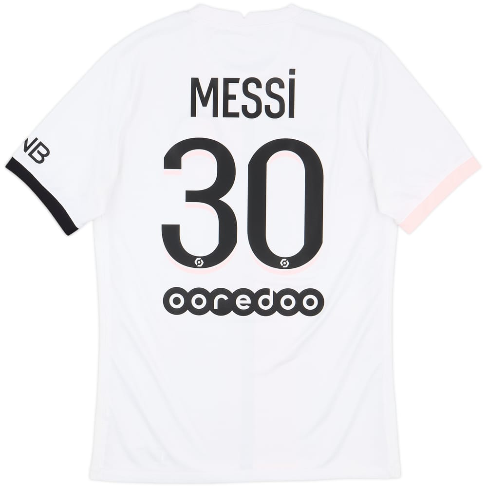 2021-22 Paris Saint-Germain Away Shirt Messi #30 - 5/10 - (S)