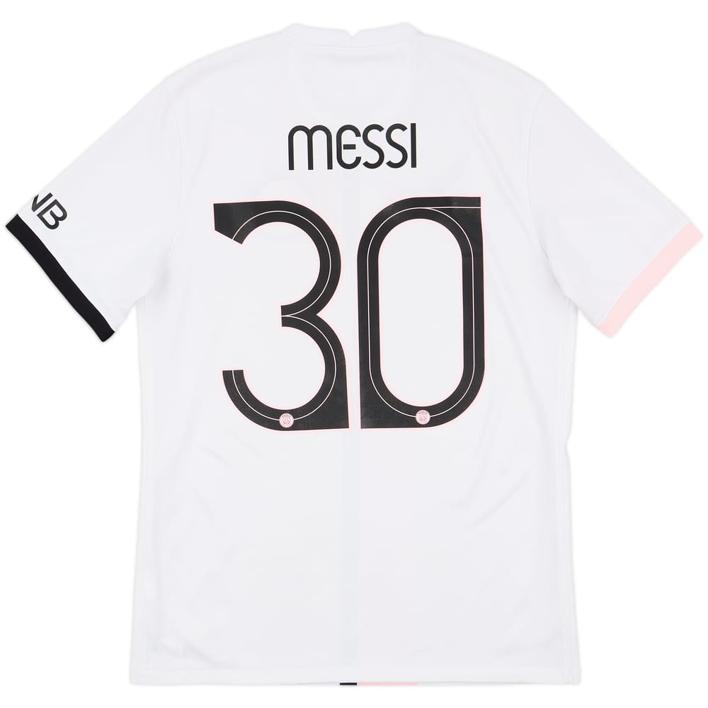2021-22 Paris Saint-Germain Away Shirt Messi #30 - 6/10 - (M)