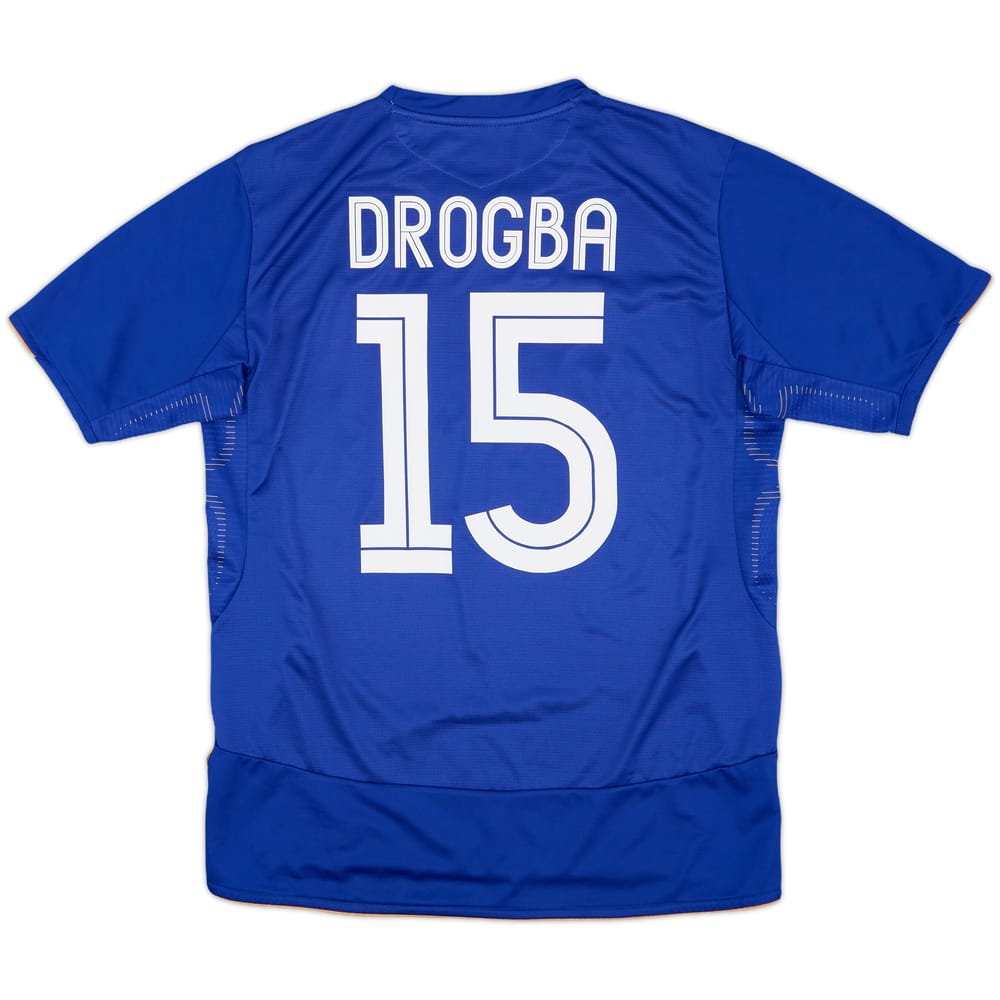 2005-06 Chelsea Centenary Home Shirt Drogba #15 - 6/10 - (L)