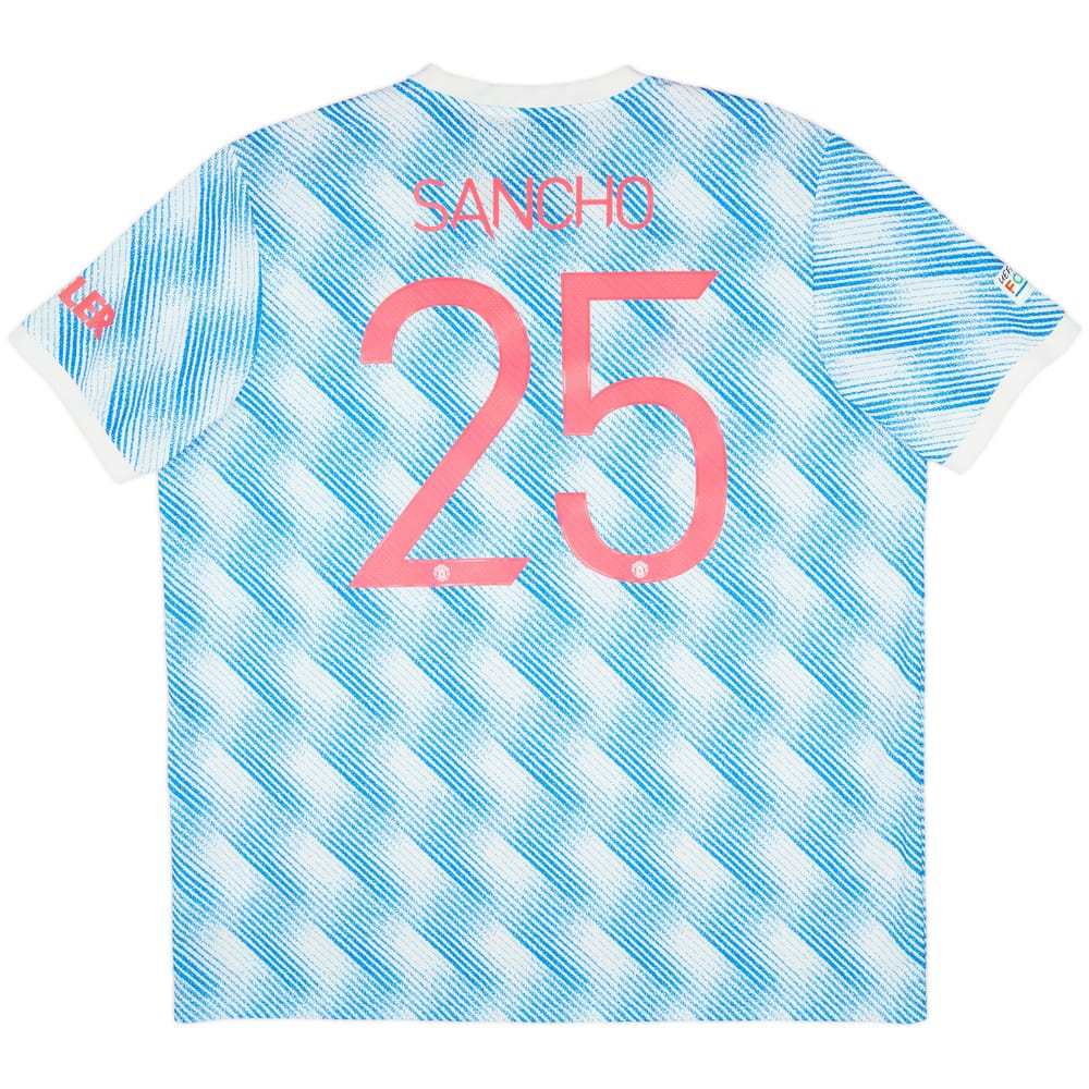 2021-22 Manchester United Away Shirt Sancho #25 - 10/10 - (XXL)