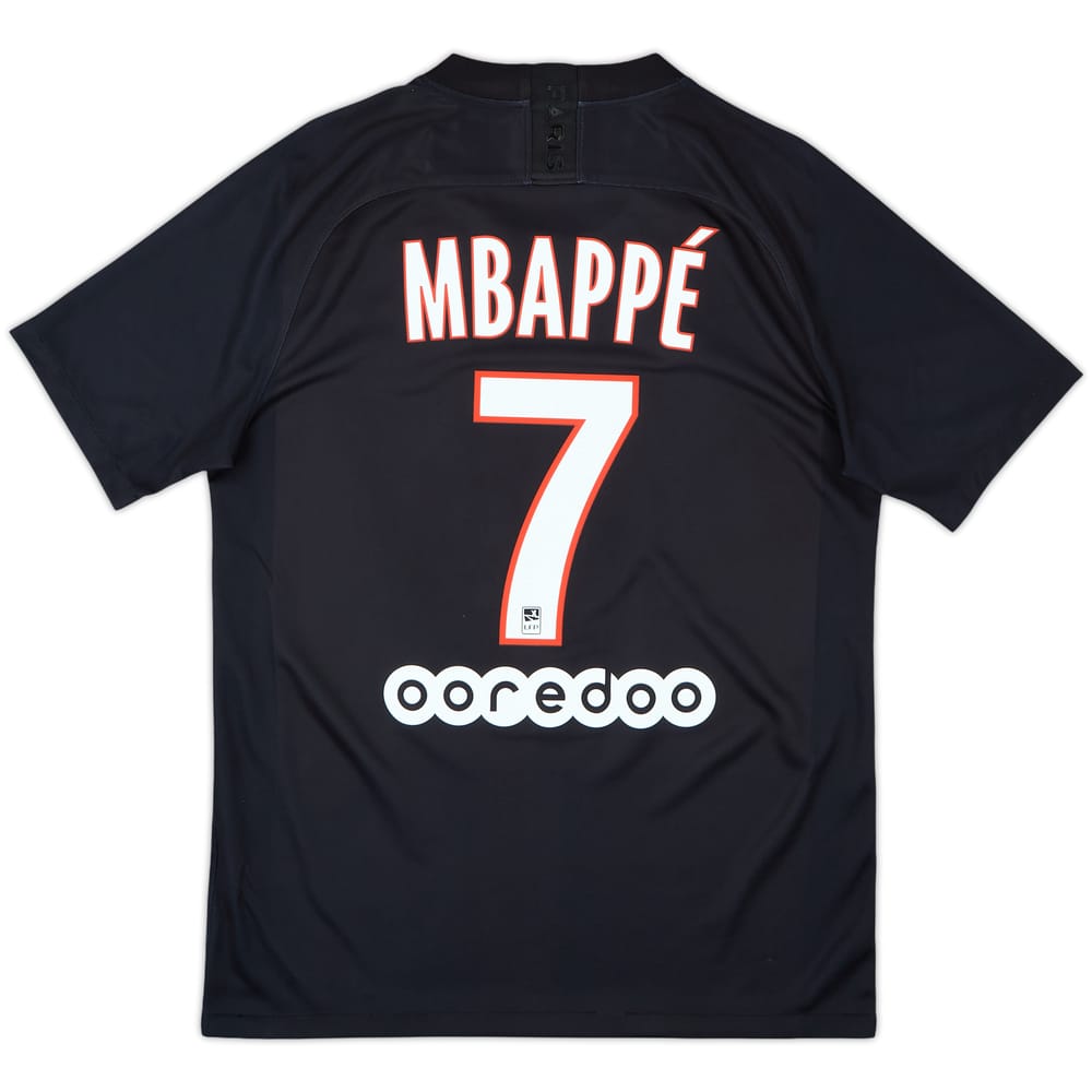2019-20 Paris Saint-Germain Fourth Shirt Mbappe #7 - 7/10 - (M)