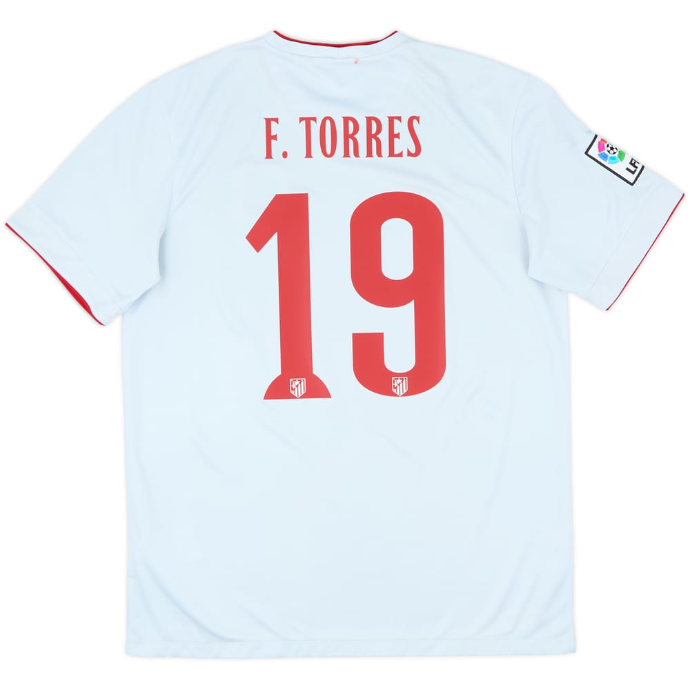 2014-15 Atletico Madrid Away Shirt F.Torres #19 - 8/10 - (L)