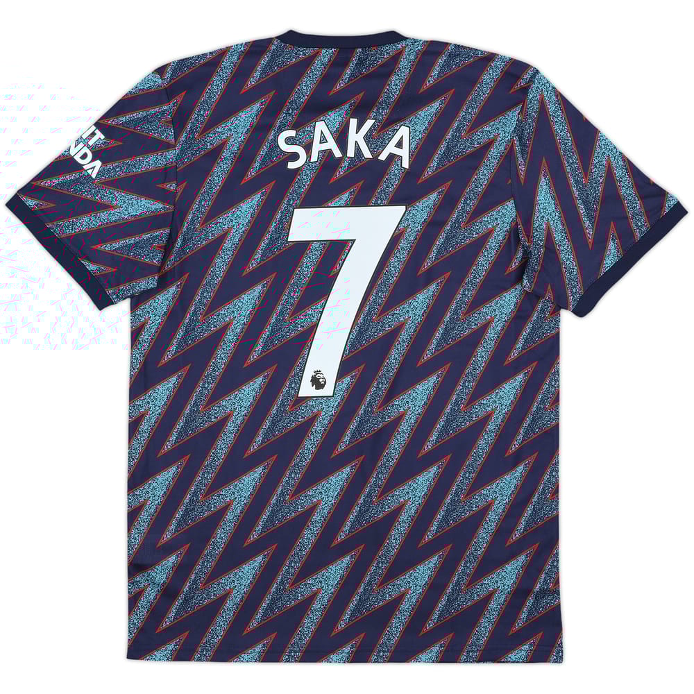 2021-22 Arsenal Third Shirt Saka #7 (M)