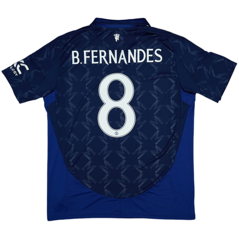2024-25 Manchester United Away Shirt B.Fernandes #8 - 10/10 - (XL)