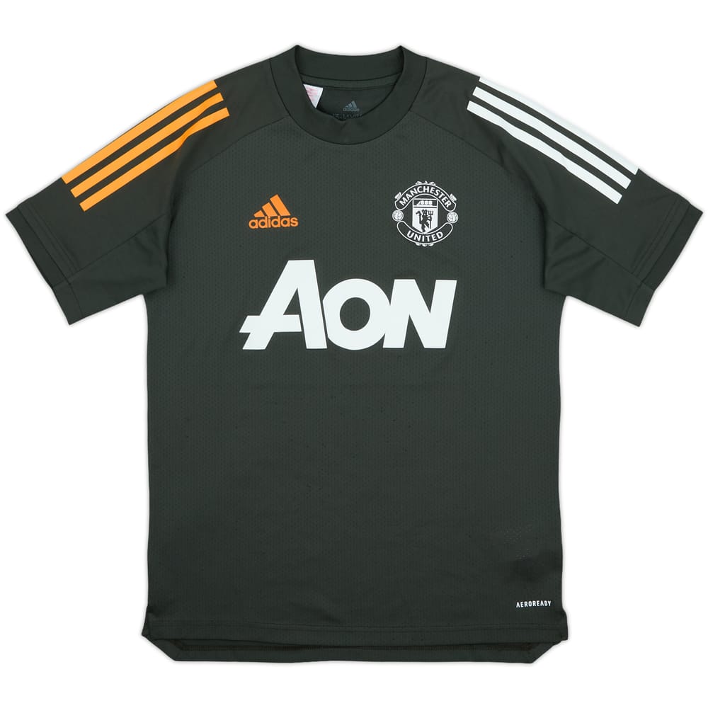 2020-21 Manchester United adidas Training Shirt - 8/10 - (L.Boys)