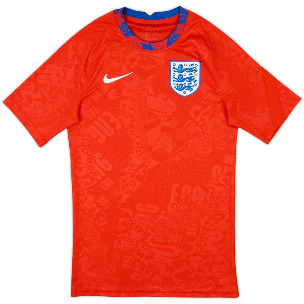 2020-22 England Nike Training Shirt - 9/10 - (XS)