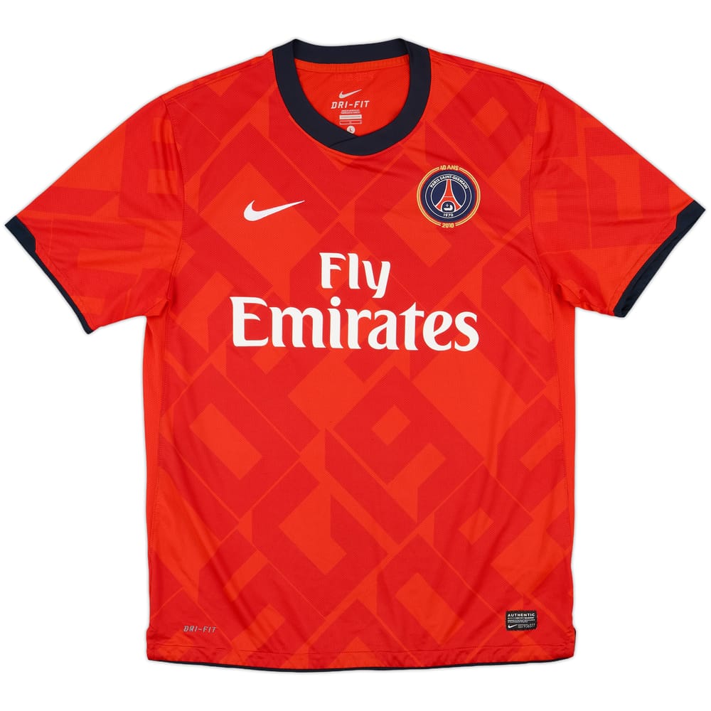 2010-12 Paris Saint-Germain '40 ANS' Home/Third Shirt - 10/10 - (L)