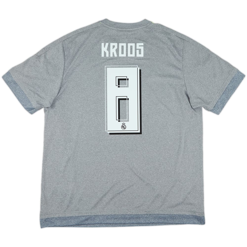 2015-16 Real Madrid Away Shirt Kroos #8 - 8/10 - (XL)
