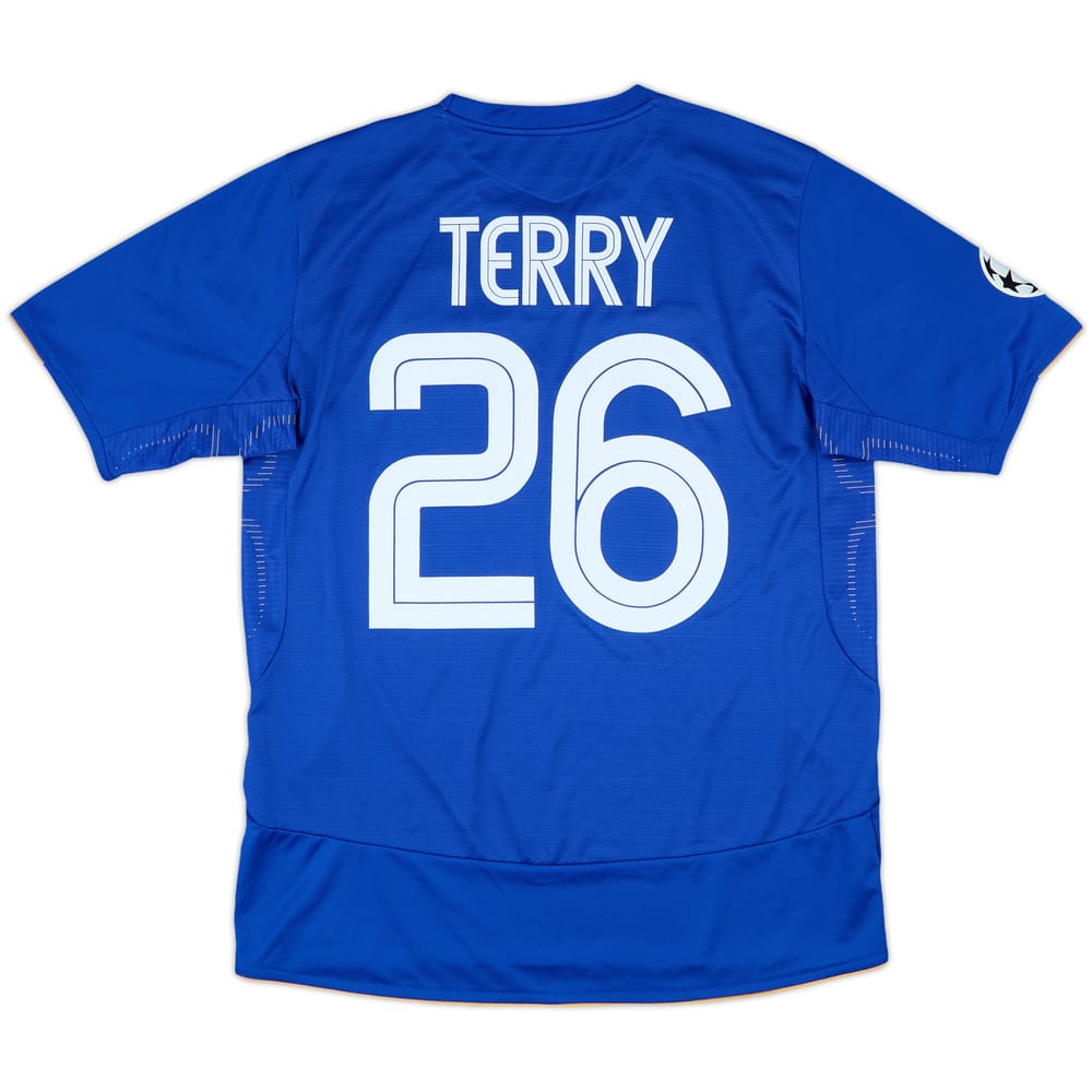 2005-06 Chelsea Centenary Home Shirt Terry #26 - 9/10 - (L)