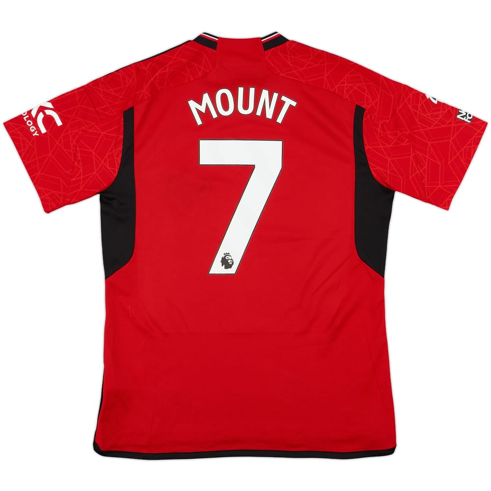 2023-24 Manchester United Home Shirt Mount #7 - 10/10 - (L)