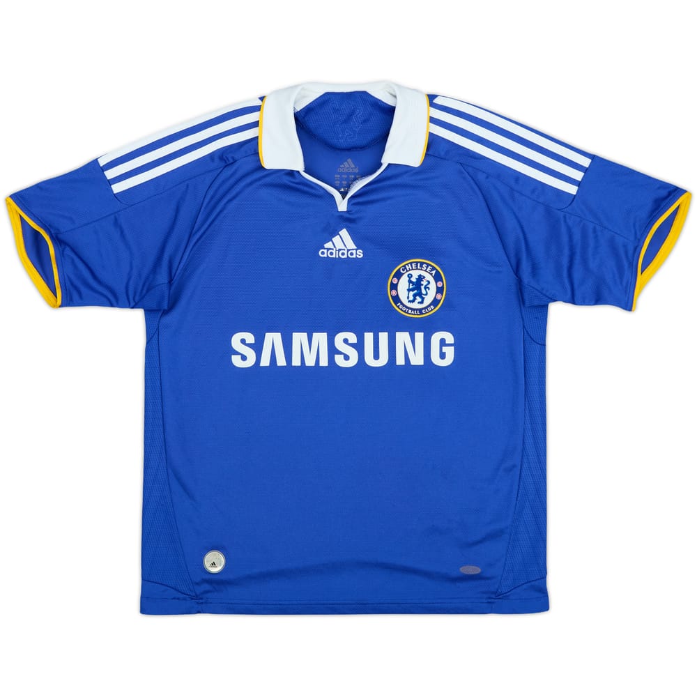 2008-09 Chelsea Home Shirt - 6/10 - (L.Boys)
