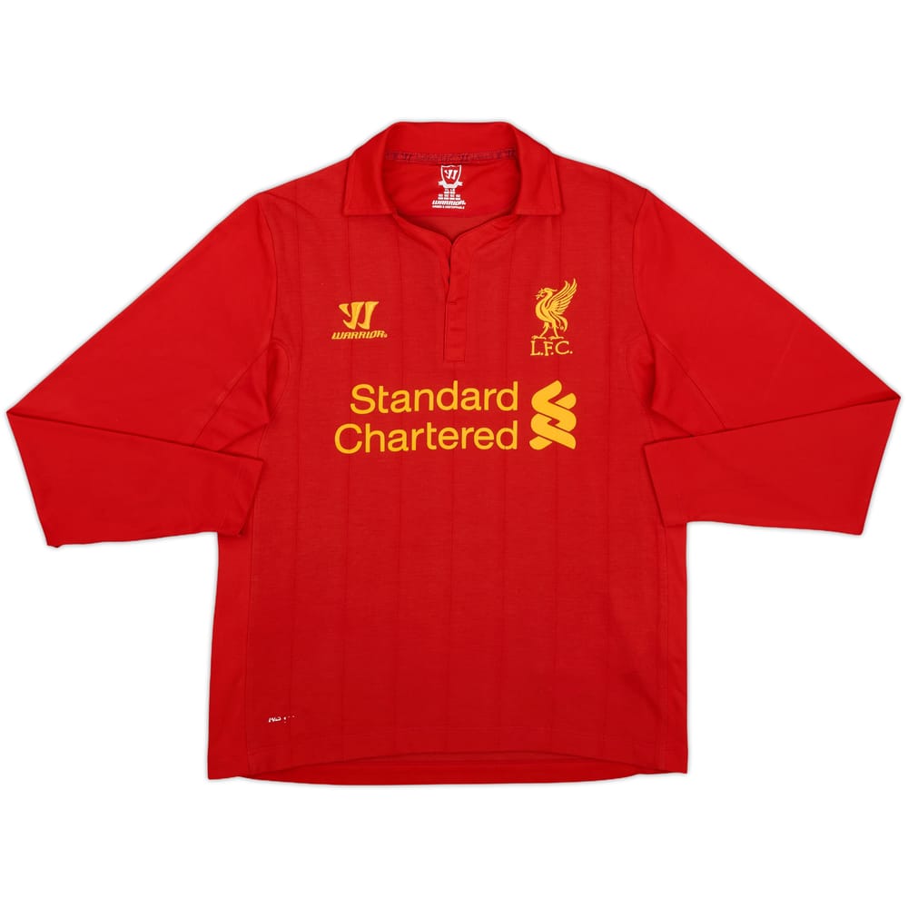 2012-13 Liverpool Home L/S Shirt - 6/10 - (L.Boys)