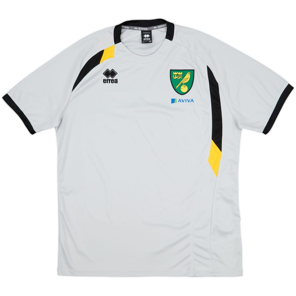 2015-16 Norwich Errea Training Shirt - 9/10 - (XL)