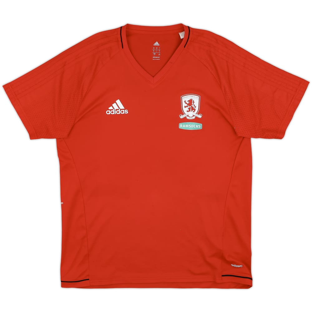 2017-18 Middlesbrough adizero Training Shirt - 8/10 - (L)